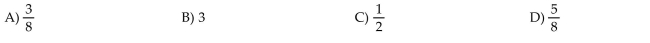 The sample space for tossing three fair coins is {HHH, HHT, HTH, HTT, THH, THT, TTH, TTT}. What is theprobability of exactly two heads?  <div style=padding-top: 35px> 