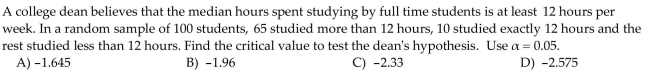 Choose the one alternative that best completes the statement or answers the question.  <div style=padding-top: 35px> 