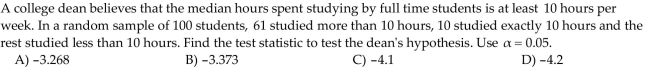 Choose the one alternative that best completes the statement or answers the question.  <div style=padding-top: 35px> 