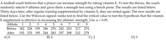 Choose the one alternative that best completes the statement or answers the question.  <div style=padding-top: 35px> 