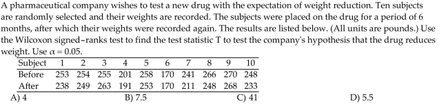 Choose the one alternative that best completes the statement or answers the question.  <div style=padding-top: 35px> 