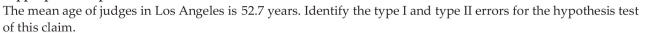 Explain Type I and Type II Errors