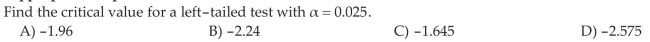 Explain the Logic of Hypothesis Testing