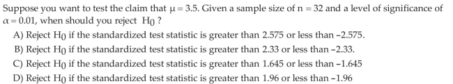 Explain the Logic of Hypothesis Testing