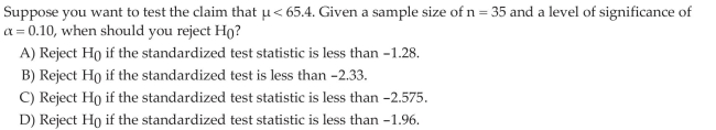 Explain the Logic of Hypothesis Testing