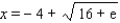 <strong>Solve the equation. </strong> A) B) C) D) E)