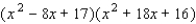 <strong>A polynomial f ( x ) with real coefficients and leading coefficient 1 has the given zeros and degree. Express f ( x ) as a product of linear and quadratic polynomials with real coefficients that are irreducible over R. </strong> A) B) C) D) E)