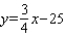 <strong>Find an equation of the line that is tangent to the circle x<sup> 2 </sup> + y<sup> 2 </sup> = 25 at the point P ( 3, 4 ).</strong> A) B) C) D) E)