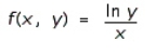 Evaluate the double integral   for the function   and the region   .   and   is the rectangle defined by   and   . A)    B)    C)    D)    E)   