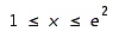 Evaluate the double integral   for the function   and the region   .   and   is the rectangle defined by   and   . A)    B)    C)    D)    E)   