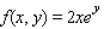Find the average value of the function   over the plane region   .   and   is the triangle with vertices (0, 0) , (0, 1)  and (1, 1) . A)    B)    C)    D)  e E)   
