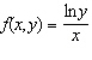 Evaluate the double integral   for the function   and the region R.   and R is the rectangle defined by   and   .