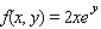 Evaluate the double integral   for the given function f(x, y) and the region R.   ; R is bounded by x = 0, x = 1, y = 0 and y = x.