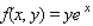 Evaluate the double integral   for the given function f(x, y) and the region R.   ; R is bounded by   and y = x.