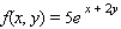 Find the volume of the solid bounded above by the surface z = f(x, y) and below by the plane region R.   ; R is the triangle with vertices (0, 0), (5, 0) and (0, 5).
