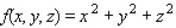 Minimize the function   subject to the constraint   .
