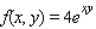 Find the critical point(s)  of the function. Then use the second derivative test to classify the nature of each point, if possible. Finally, determine the relative extrema of the function.   A)  (0, - 1) ; relative minimum value: f(0, - 1)  = - 4 B)  (0, 0) ; saddle point: f(0, 0)  = 4 C)  (1, 0) ; relative maximum value: f(1, 0)  = 1 D)  there are no critical points