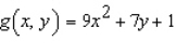 Find the first partial derivative of the following function.   A)        B)        C)        D)        E)       