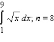 Use the trapezoidal rule and Simpson's rule to approximate the value of the definite integral. Find the exact value of the integral.   A)    B)    C)    D)   