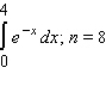 Use the trapezoidal rule and Simpson's rule to approximate the value of the definite integral. Compare your result with the exact value of the integral. Please give the answer to four decimal places.   Trapezoidal rule: __________ Simpson's rule: __________ Exact value: __________