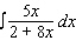Use the table of integrals to find the integral.   A)    B)    C)    D)   