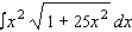Use the formula   to find the integral.   A)    B)    C)    D)    E)   