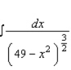 Use the table of integrals to find the integral.   A)    B)    C)    D)   