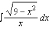 Use the table of integrals to find the integral.   A)    B)    C)    D)   