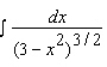Use the table of integrals to find the integral.   A)    B)    C)    D)    E)   