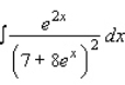 Use the table of integrals to find the integral.   A)    B)    C)    D)   
