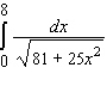 Use the table of integrals to find the integral.   Use C as the constant of integration.