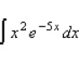 Find the indefinite integral.   Hint: Integrate by parts twice.