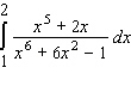 Evaluate the given definite integral.   A)    B)    C)    D)   