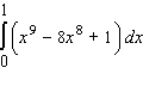 Evaluate the definite integral.   A)    B)    C)    D)   