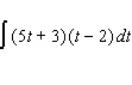 Find the indefinite integral.   A)    B)    C)    D)   