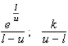 <strong>The concentration of a drug in grams/cubic centimeter (g/cm3) t minutes after it has been injected into the bloodstream is given by where u, l, and k are positive constants, with l > u. At what time is the concentration of the drug the greatest? What will be the concentration of the drug in the long run?</strong> A) B) C) D)