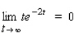 The price of a certain commodity in dollars per unit at time t (measured in weeks) is given by   . What is the price of the commodity at   ? $   /unit How fast is the price of the commodity changing at   ?   (increasing / decreasing) at the rate of $   /wk Find the equilibrium price of the commodity. (Hint: It's given by   . Also, use the fact that   .) $   /unit