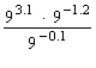 Evaluate the expression.   = __________