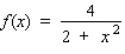Find the absolute maximum value and the absolute minimum value, if any, of the given function.   A)  Absolute maximum value: 2; absolute minimum value: - 2 B)  Absolute maximum value: 2; absolute minimum value: none C)  Absolute maximum value: 4; absolute minimum value: none D)  No absolute extrema