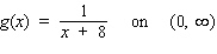 Find the absolute maximum value and the absolute minimum value, if any, of the given function.   A)  Absolute maximum value:   ; absolute minimum value:   B)  Absolute maximum value:   ; absolute minimum value:   C)  Absolute maximum value: none; absolute minimum value:   D)  No absolute extrema