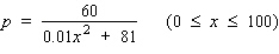 The quantity demanded each month of the Sicard wristwatch is related to the unit price by the equation   , where p is measured in dollars and x is measured in units of a thousand. To yield a maximum revenue, how many watches must be sold? A)    B)    C)    D)    E)   