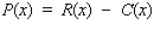 The quantity demanded each month of the Walter Serkin recording of Beethoven's Moonlight Sonata, manufactured by Phonola Record Industries, is related to the price/compact disc. The equation   , where p denotes the unit price in dollars and x is the number of discs demanded, relates the demand to the price. The total monthly cost (in dollars) for pressing and packaging x copies of this classical recording is given by   . To maximize its profits, how many copies should Phonola produce each month? Hint: The revenue is   , and the profit is   .   __________ copies