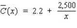The average cost per disc (in dollars) incurred by Herald Records in pressing x DVDs is given by the average cost function   Find the horizontal asymptote of   . __________ What is the limiting value of the average cost? __________
