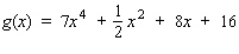 Show that the function   is concave upward wherever it is defined. A)  The function g(x)  is defined for any value of x and   hence the function is concave upward for any x. B)  The second derivative of g(x)  is   . It is positive for any value of x, hence the function is concave upward for any x. C)  The first derivative of g(x)  is   . It is positive for any value of x, hence the function is concave upward for any x.