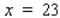 Suppose the wholesale price of a certain brand of medium-sized eggs p (in dollars/carton) is related to the weekly supply x (in thousands of cartons) by the equation   . If 23,000 cartons of eggs are available at the beginning of a certain week and the supply is falling at the rate of 800 cartons/week, at what rate is the wholesale price changing? Round the answer to the nearest tenth. (Hint: To find the value of p when   , solve the supply equation for p when   ). Round the answer to the nearest tenth, if necessary. __________  