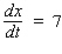 A 30-ft ladder leaning against a wall begins to slide. How fast is the top of the ladder sliding down the wall at the instant of time when the bottom of the ladder is 18 ft from the wall and sliding away from the wall at the rate of 7 ft/sec? Hint: Refer to the accompanying figure. By the Pythagorean theorem,   . Find   when   and   .  