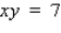 Find the derivative   by solving the given implicit equation for y explicitly in terms of x.  