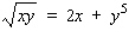 Find   by implicit differentiation.  