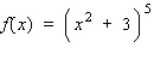 Find the first and second derivatives of the function.  