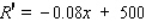 The management of Acrosonic plans to market the ElectroStat, an electrostatic speaker system. The marketing department has determined that the demand for these speakers is   , where p denotes the speaker's unit price (in dollars)  and x denotes the quantity demanded. Find the marginal revenue function   . A)    B)    C)    D)   